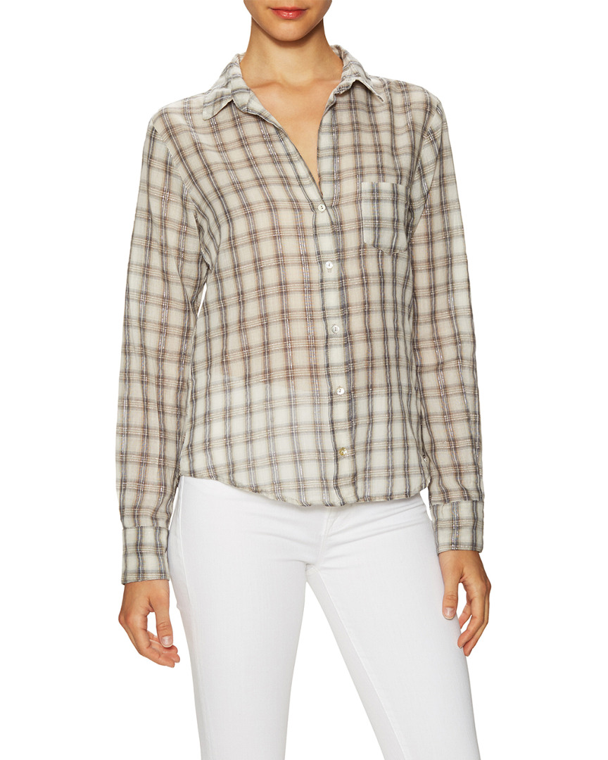 Image of Velvet by Graham & Spencer Plaid Button Up Shirt