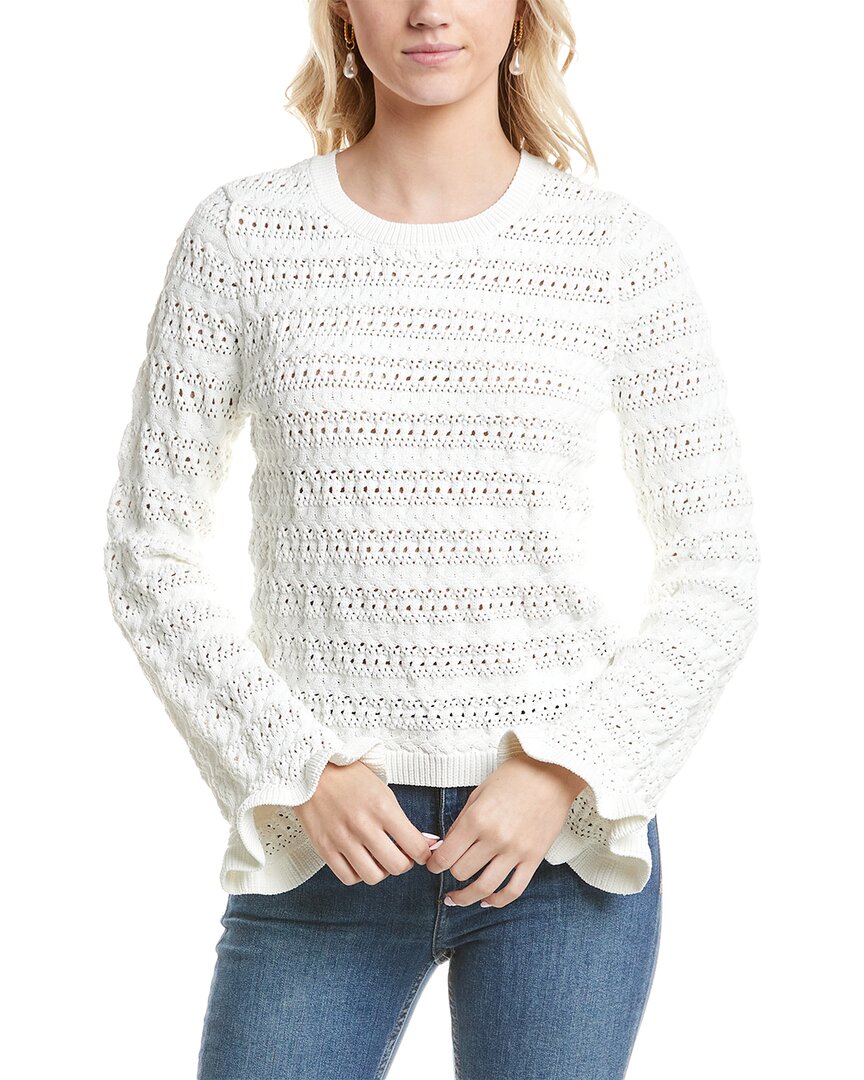 Design History Crewneck Sweater In White