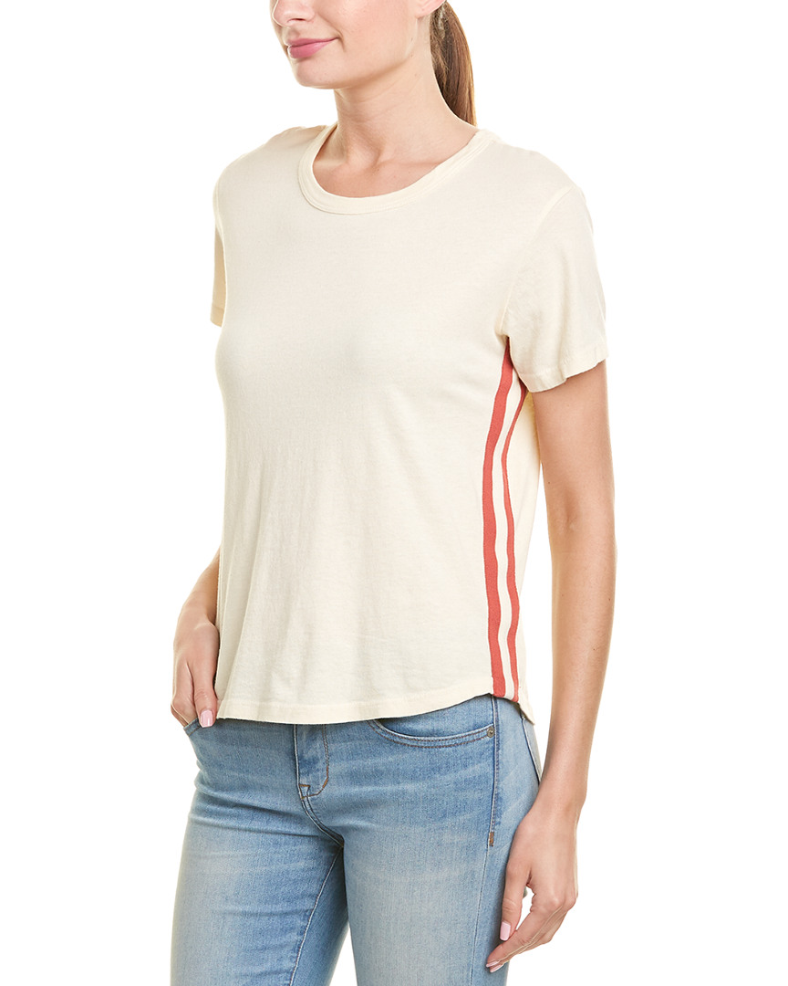 Image of Monrow Striped T-Shirt