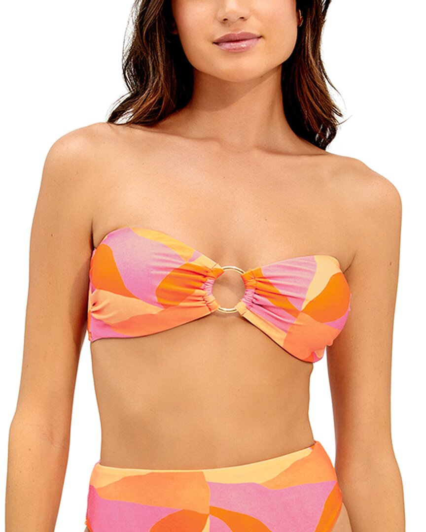VIX VIX MARTINICAN GRETA RING BANDEAU TOP