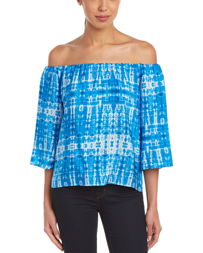 Image of Amanda Uprichard Nirvana Silk Top