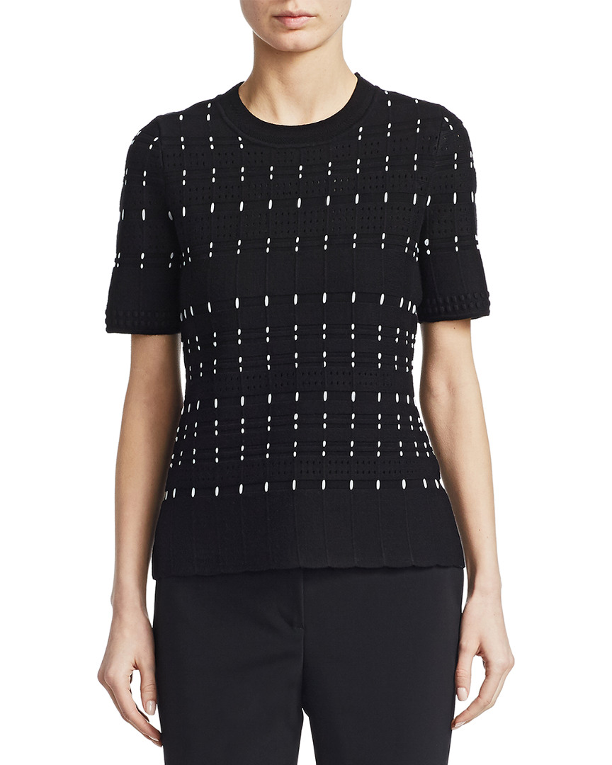 Image of Yigal Azrouel Multicolor Cording Stitch Top