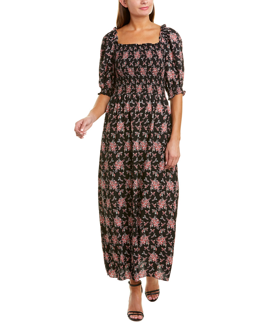 Image of Max Studio Smocked Maxi Dress