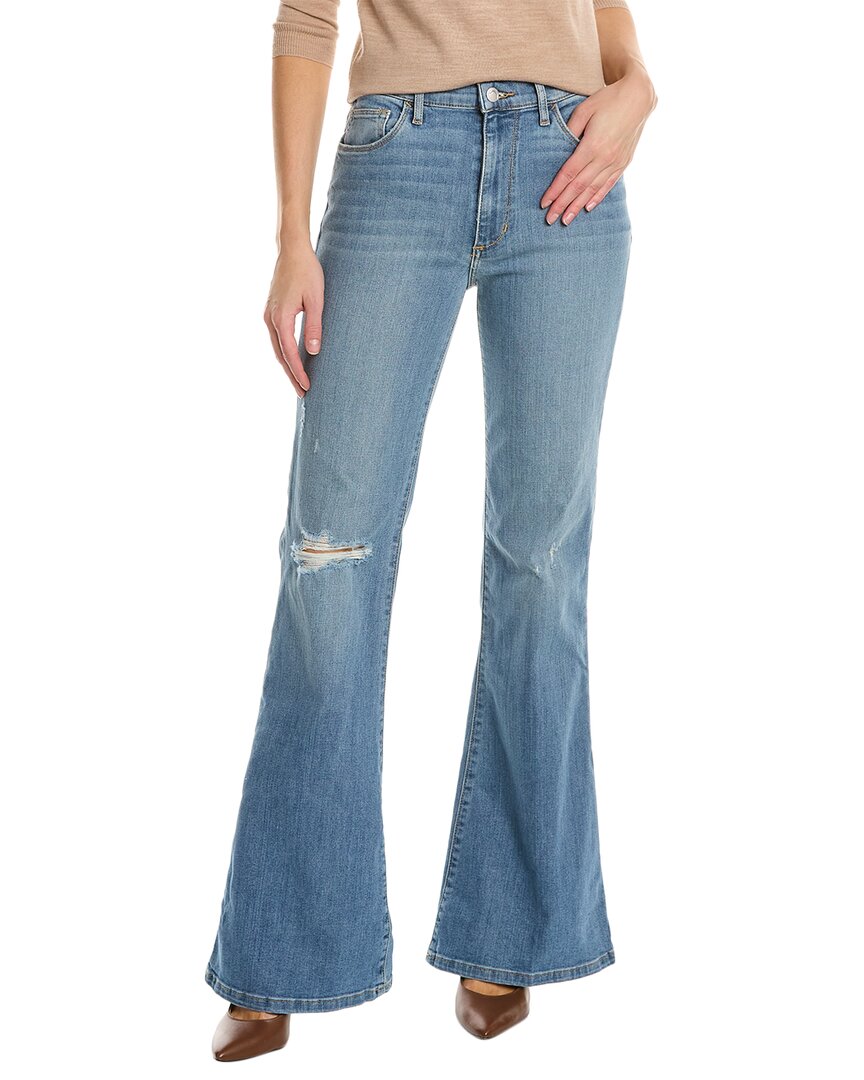 Joe's Jeans The Molly Petite High Rise Flare Jeans In Riveting In Blue