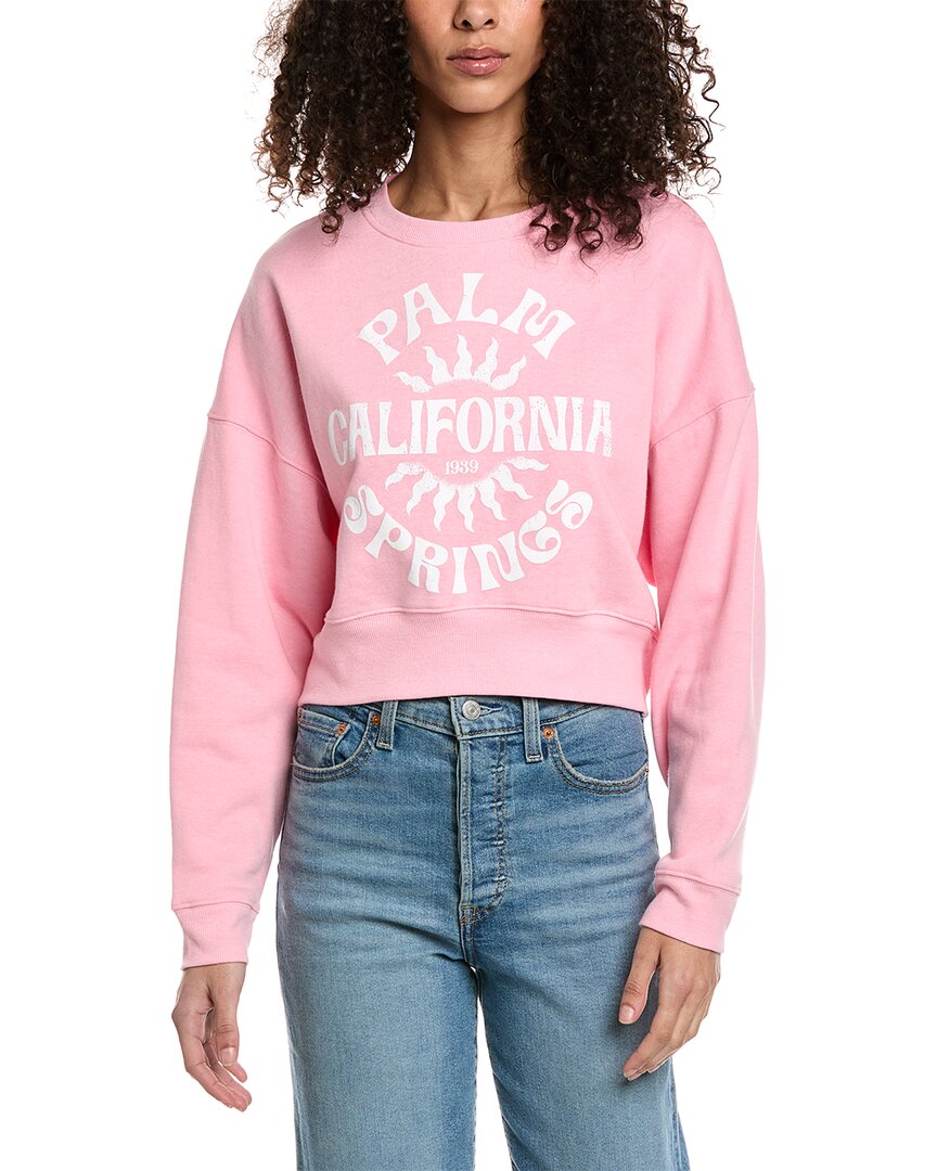 Shop Aiden Graphic Sweatshirt In Pink