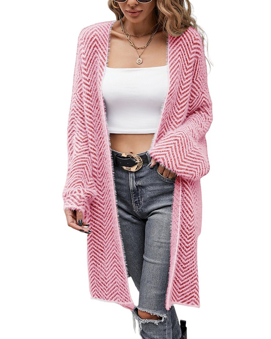 Enjoy Petra Cardigan In Pink