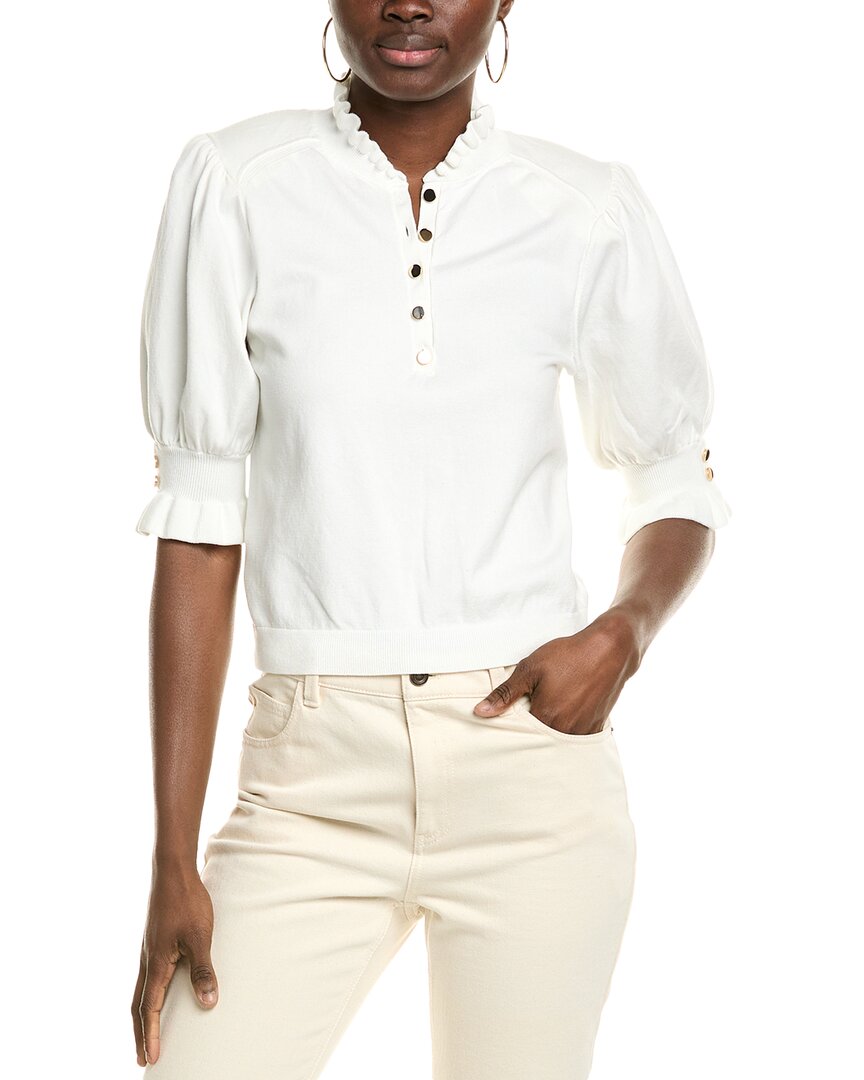 Elie By Elie Tahari Henley Sweater