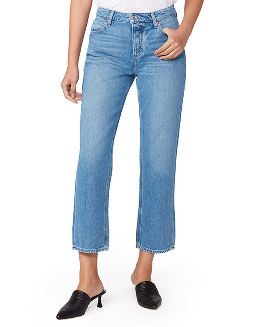 Shop Paige Noella Covered Button Fly Straight Jean