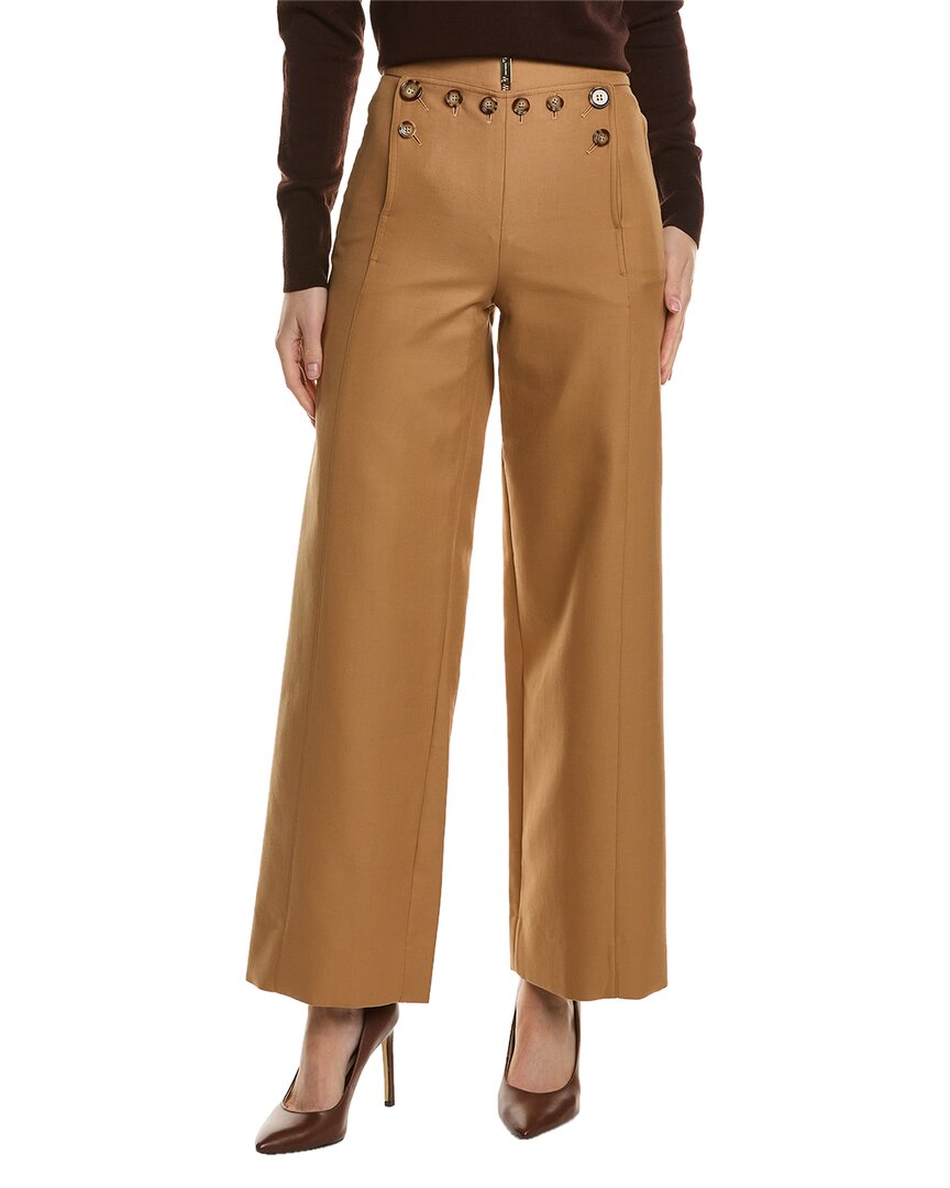 Burberry Pant In Brown