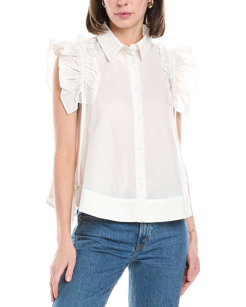 Stellah Ruffle Sleeve Blouse