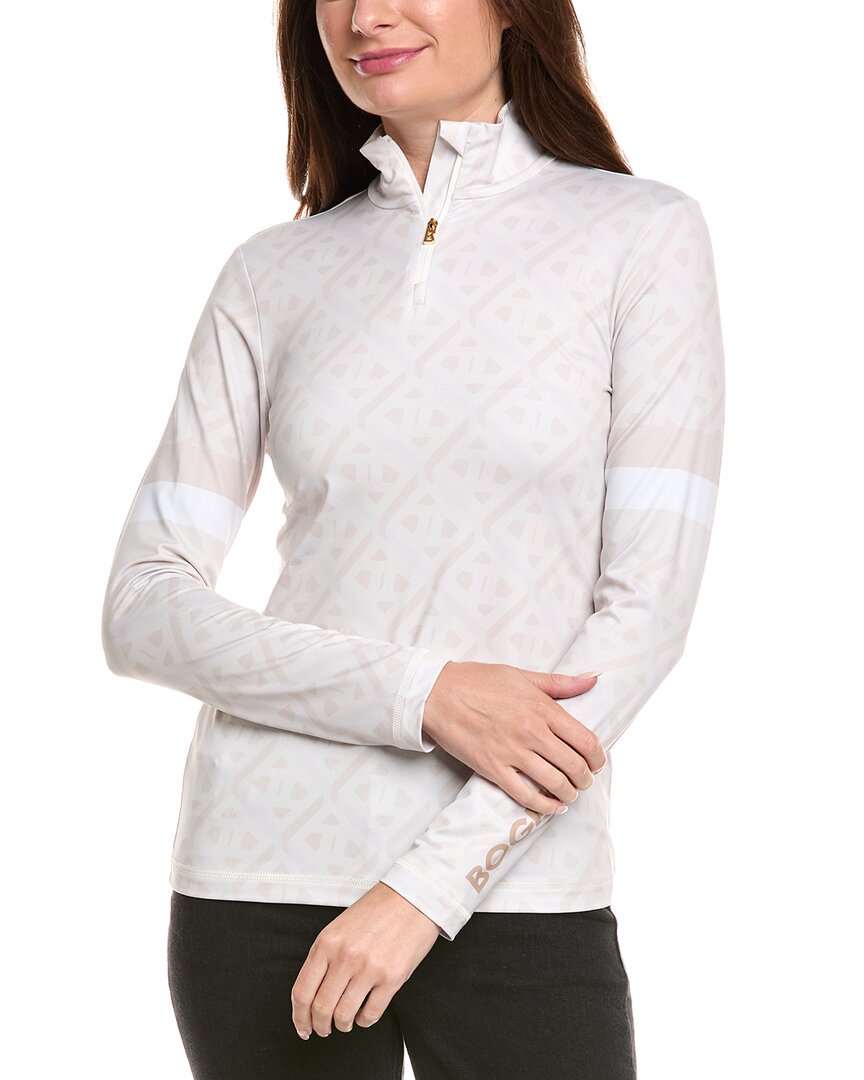 Bogner Beline2 1/4-zip Pullover In Sand