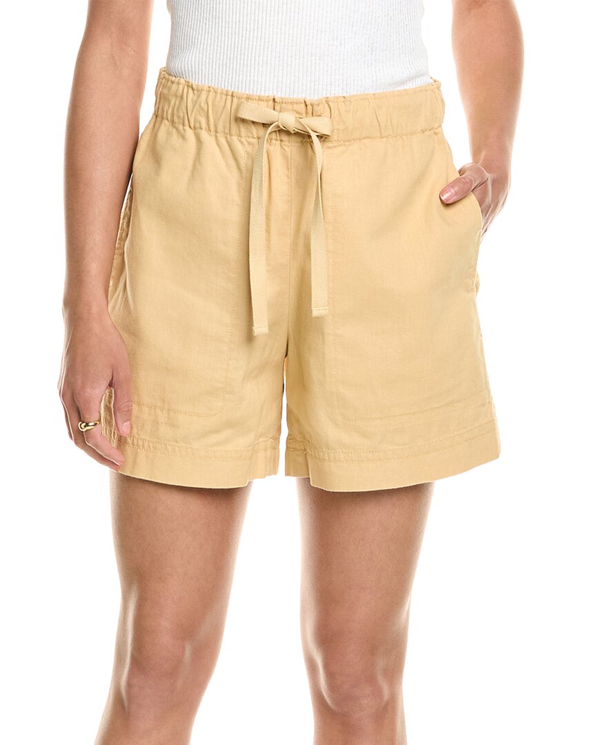 Vince Mid-waist Tie-front Pull-on Short