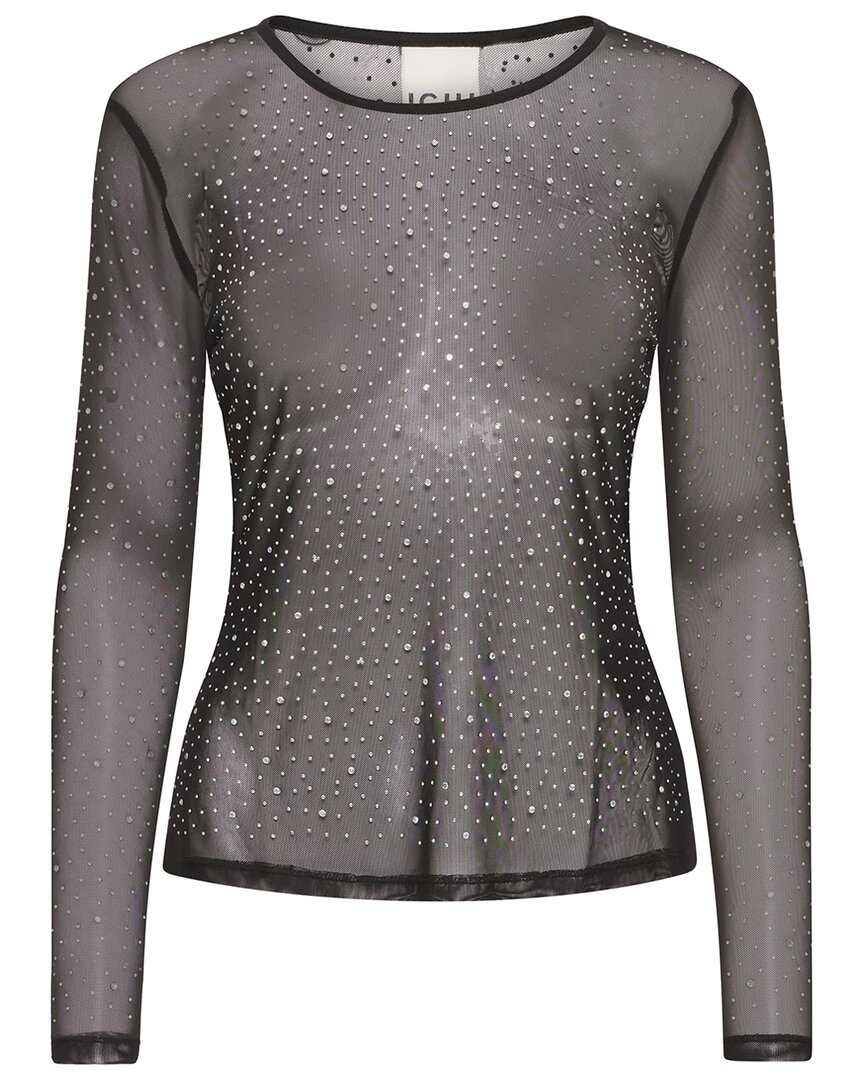 Ichi Ovolia Long Sleeve Slim Top