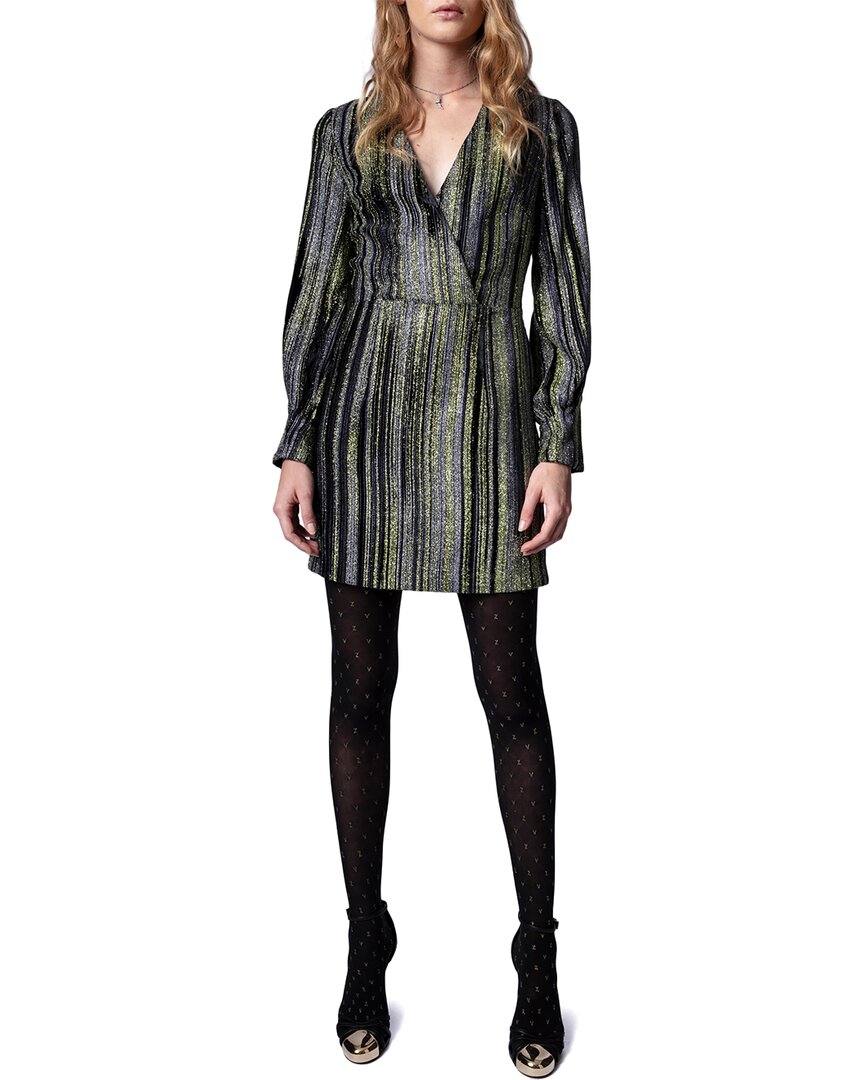 Shop Zadig & Voltaire Rain Silk-blend Dress