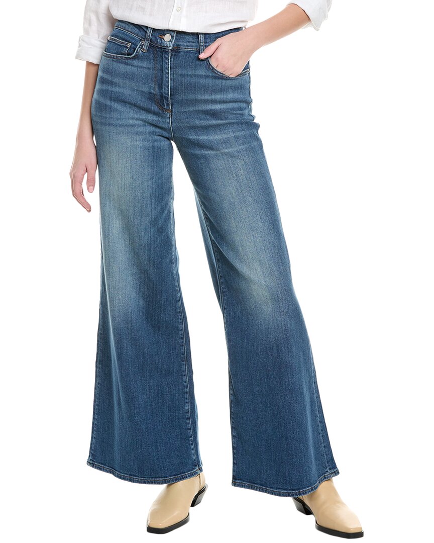 Reiss Ameria Mid Blue Wide Leg Jean