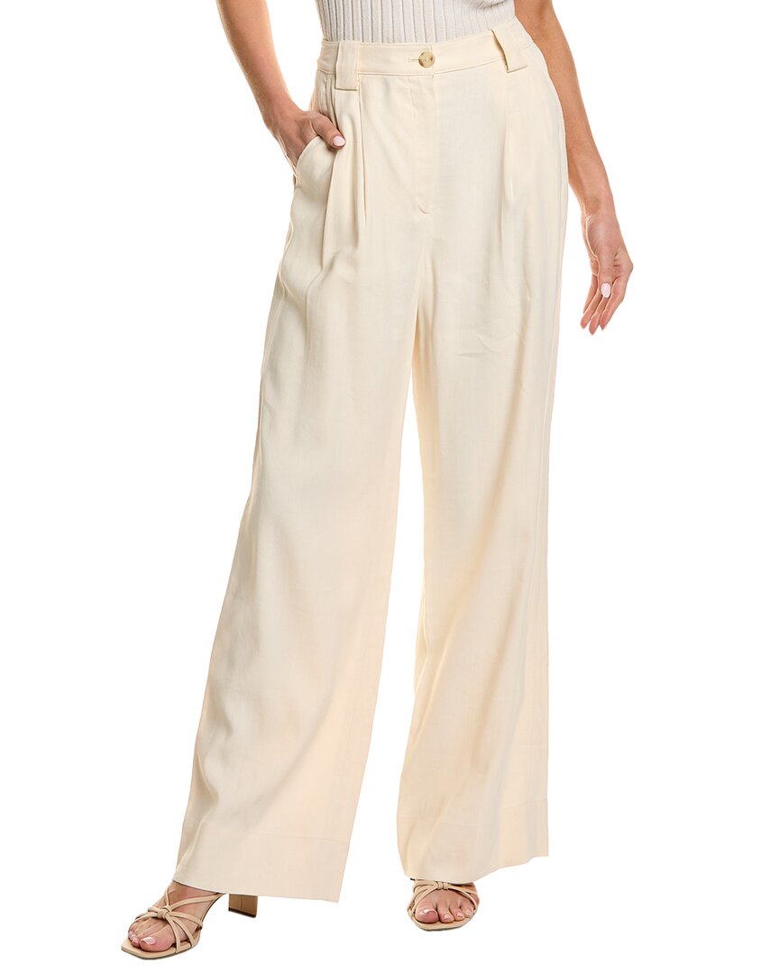 A.l.c . Tommy Ii Linen-blend Pant In White