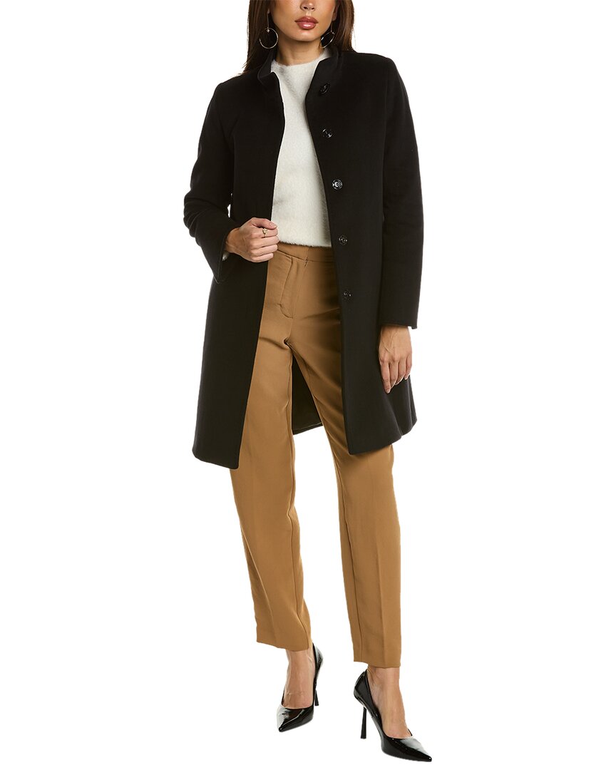 Cinzia Rocca Icons Medium Wool Cashmere Blend Coat Women s