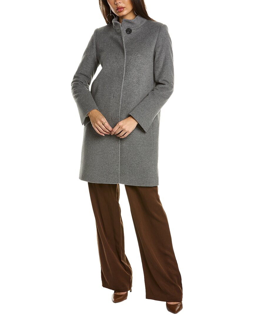 Cinzia Rocca Icons Medium Wool Cashmere Blend Coat