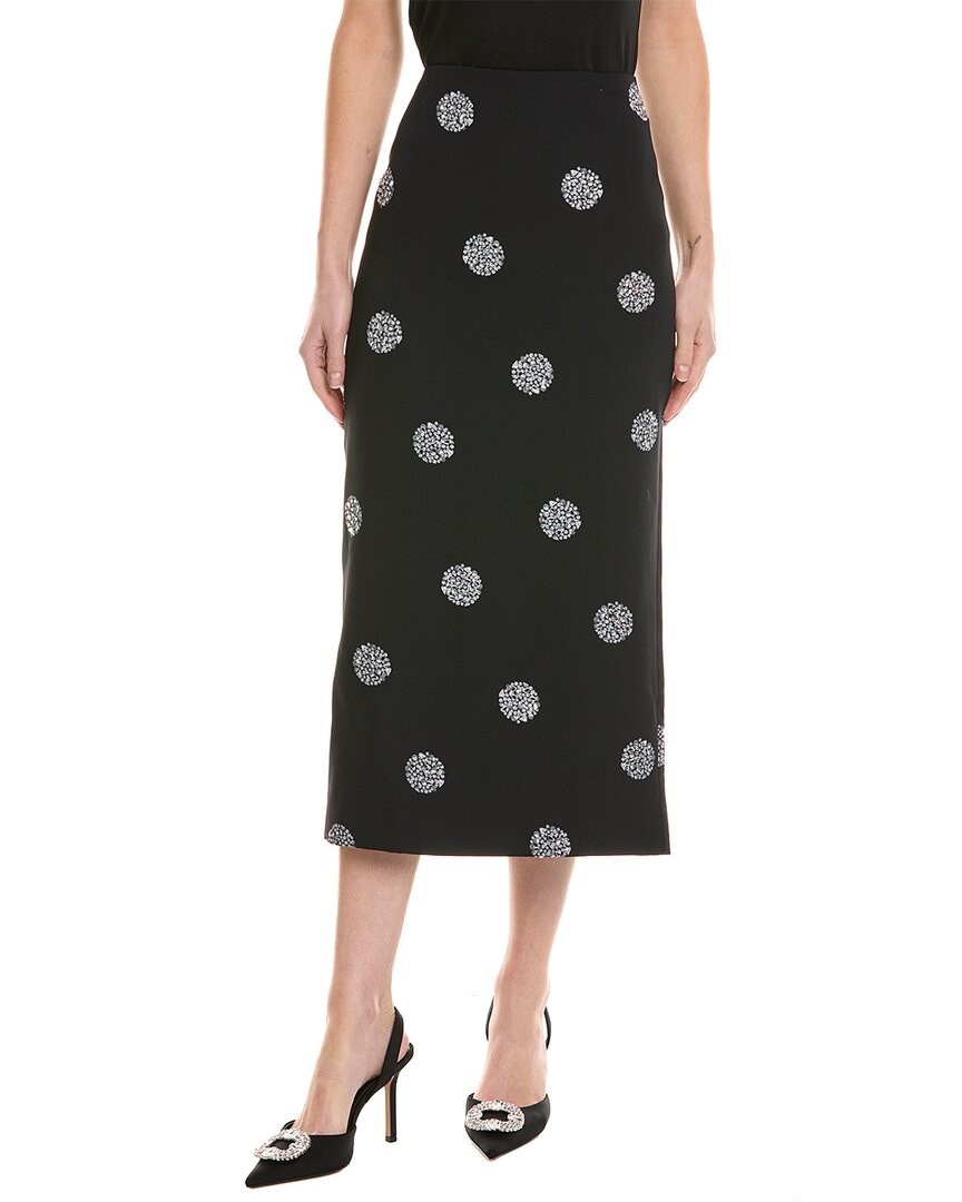 Cinq À Sept Malti Polka-dot Pencil Skirt