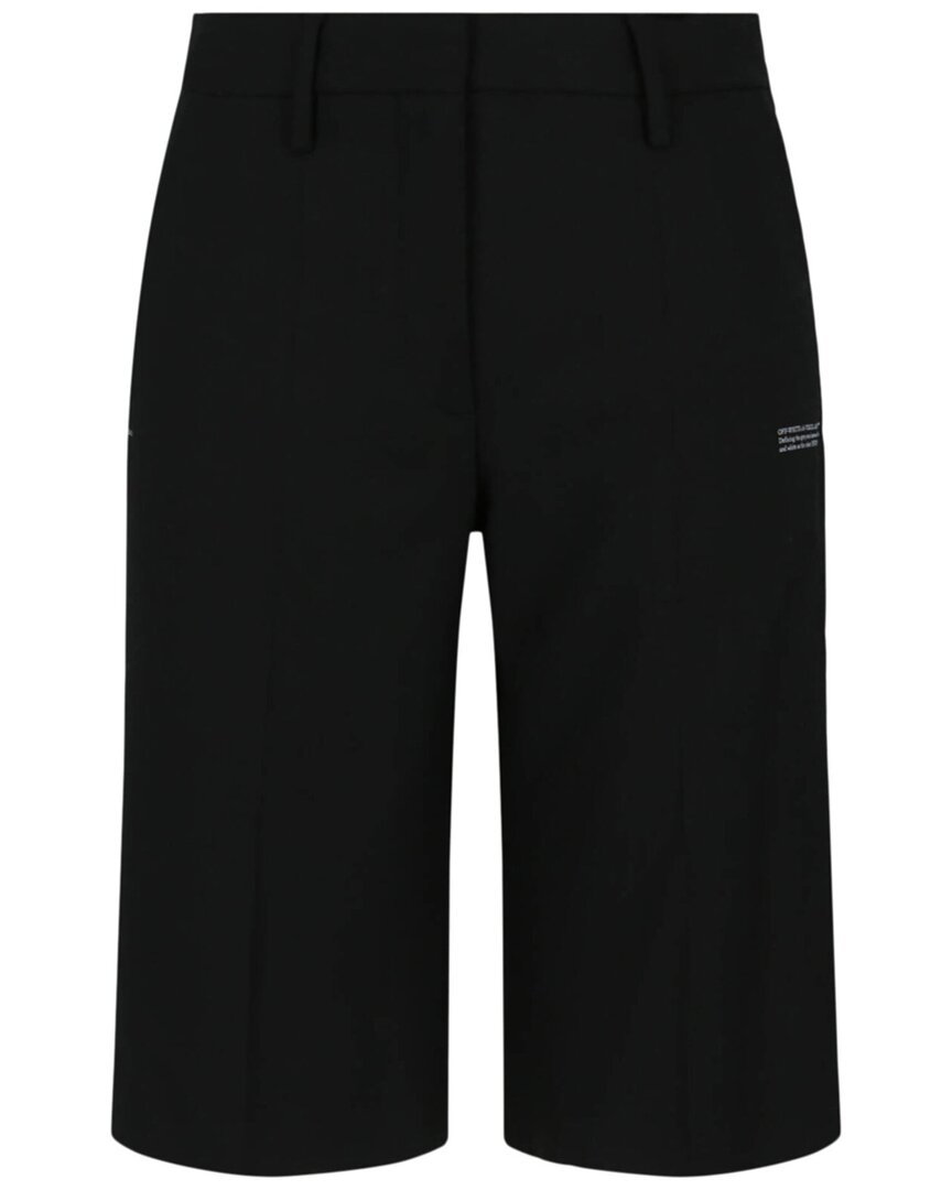 Off-white High-waisted Tailored Shorts