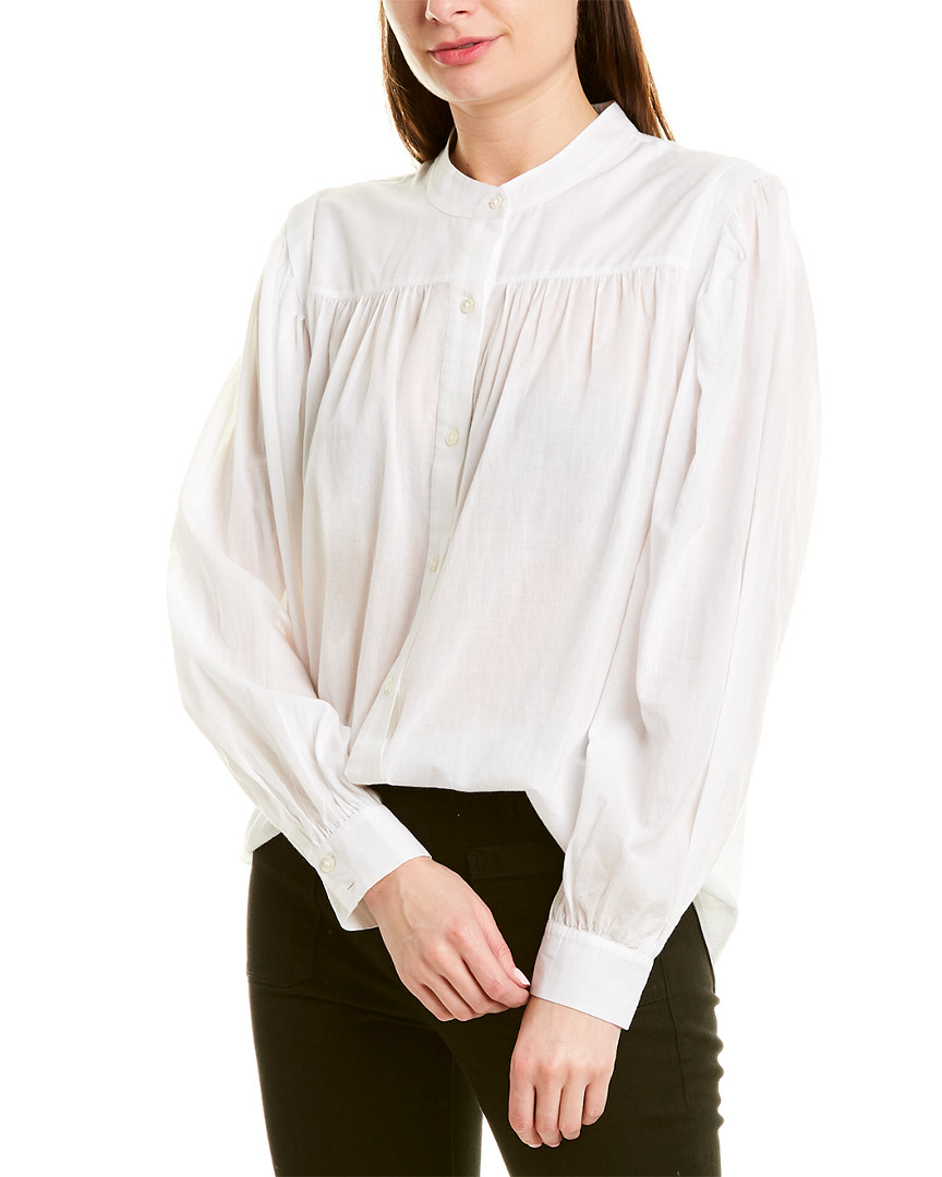 Image of FRAME Denim Voluminous Button-Up Shirt