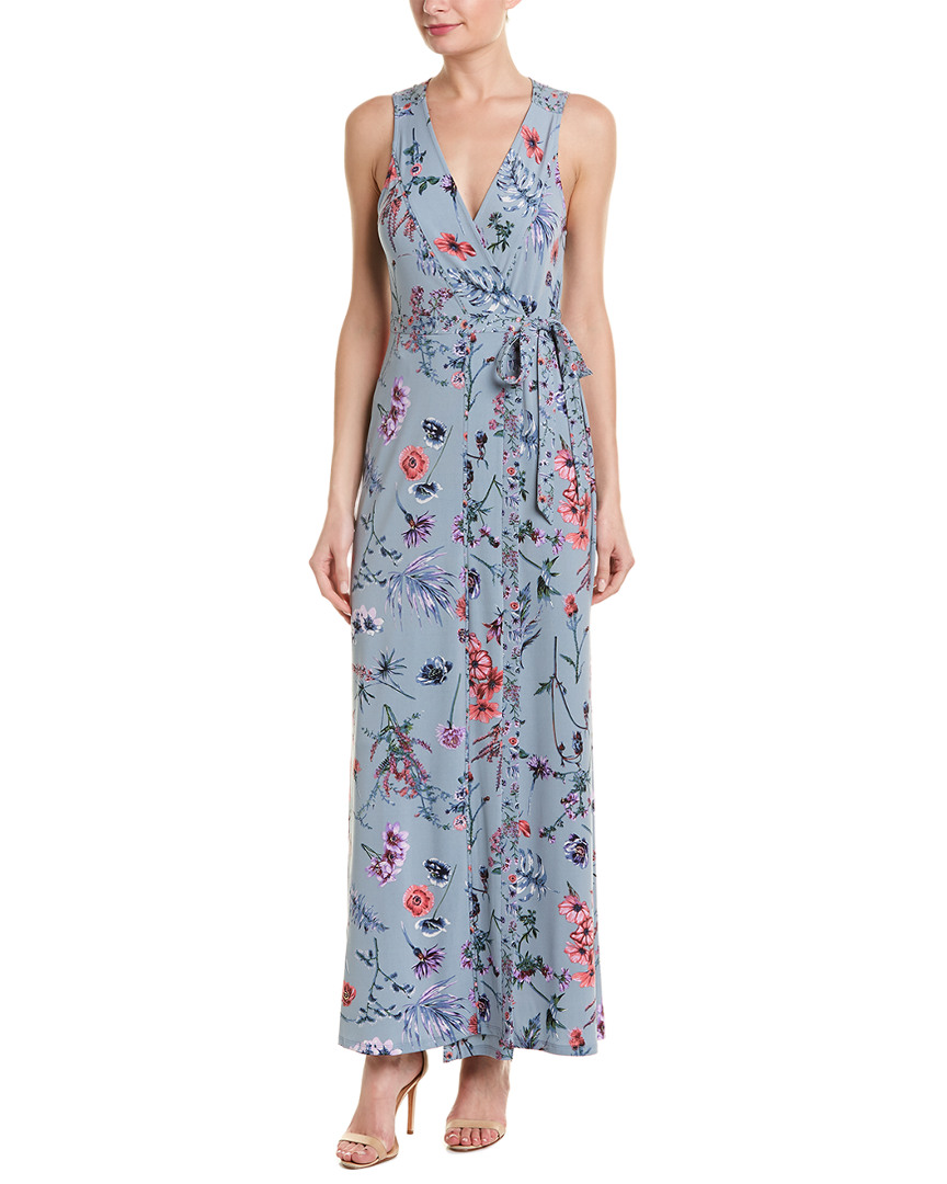 Image of BCBGMAXAZRIA Floral Wrap Dress