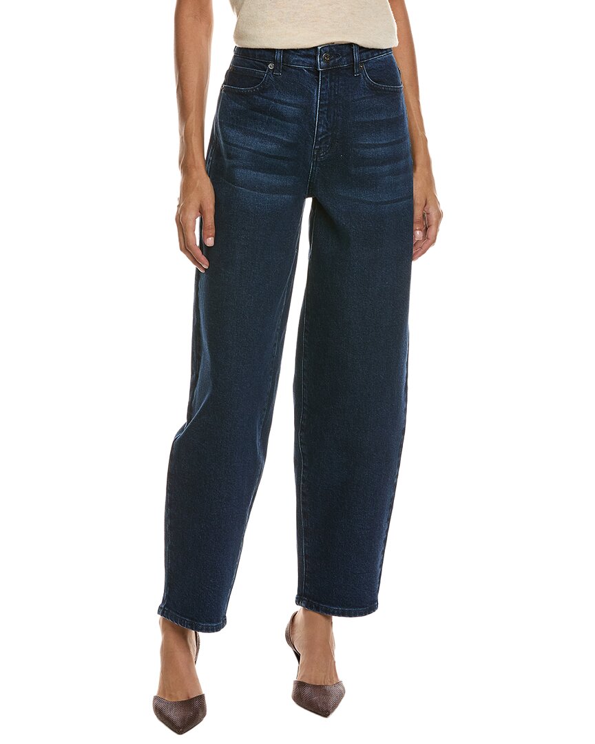 Bardot Delphina Barrel Leg Jean In Blue
