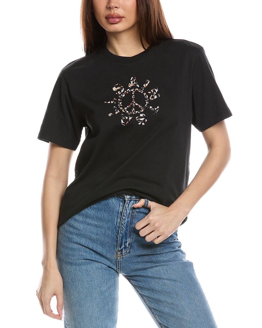 Allsaints Pierra Bf T-shirt In Black