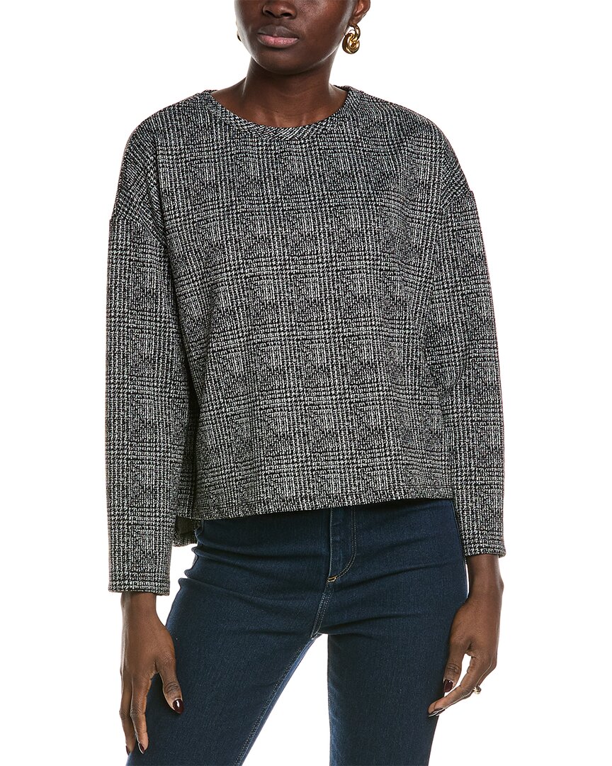 Vince Camuto Boxy Shirt In Black