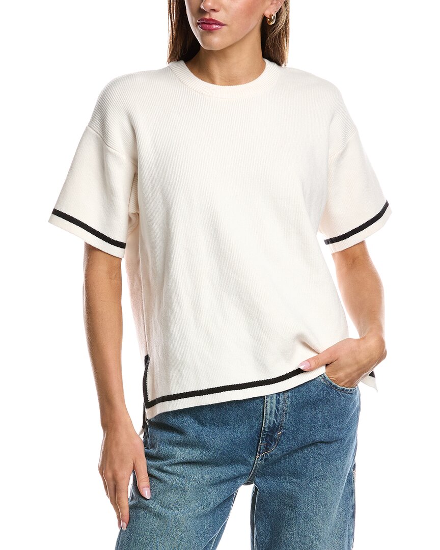 Fate Crewneck Sweater In White