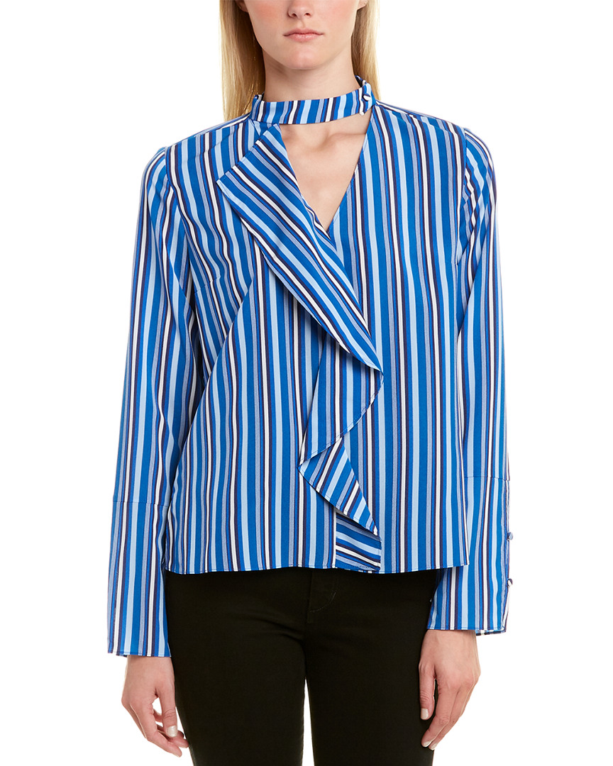 Image of Derek Lam  Crosby Ruffled Blouse