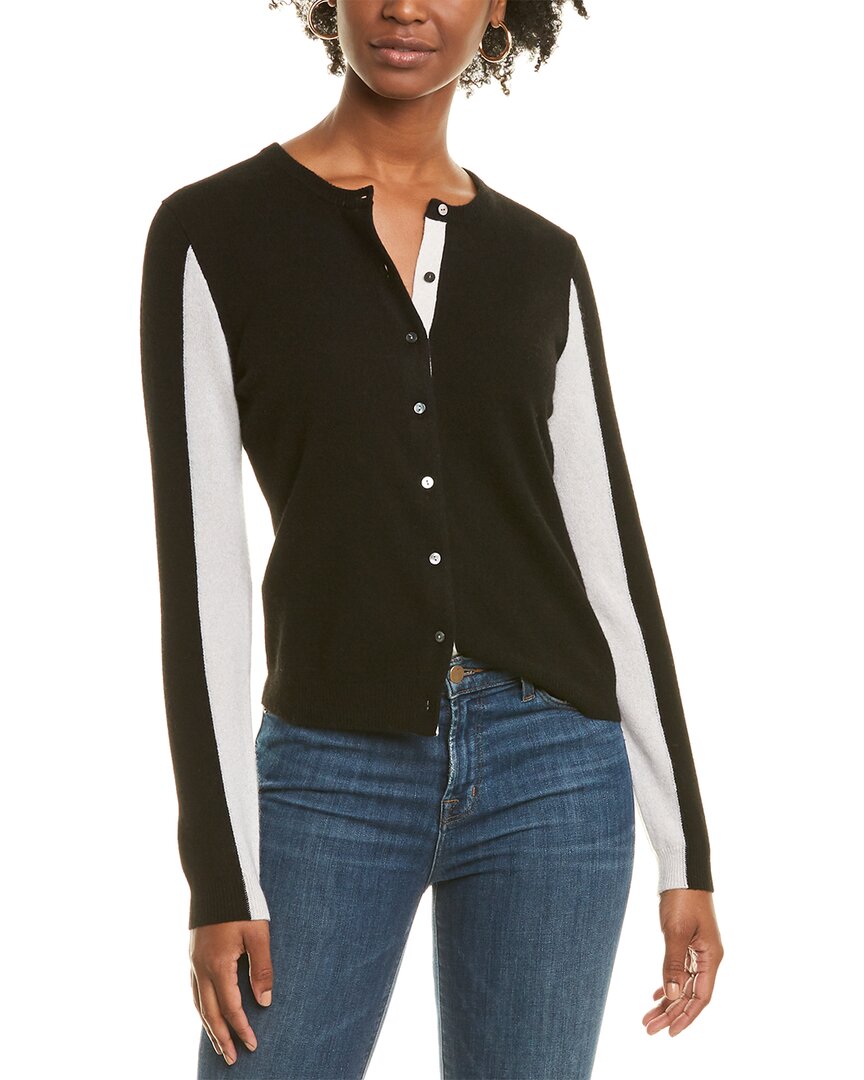 Image of Scott & Scott London Colorblock Cashmere Cardigan