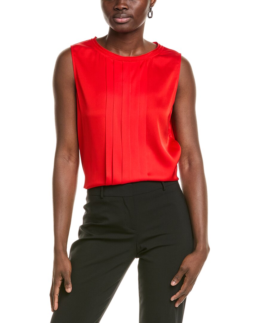 Hugo Boss Boss Bemula Sleeveless Silk Top