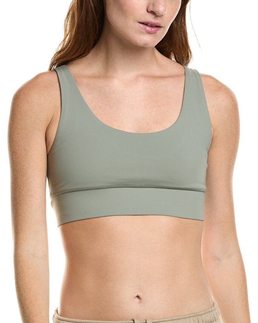 Ivl Collective Longline Bra Top In Green