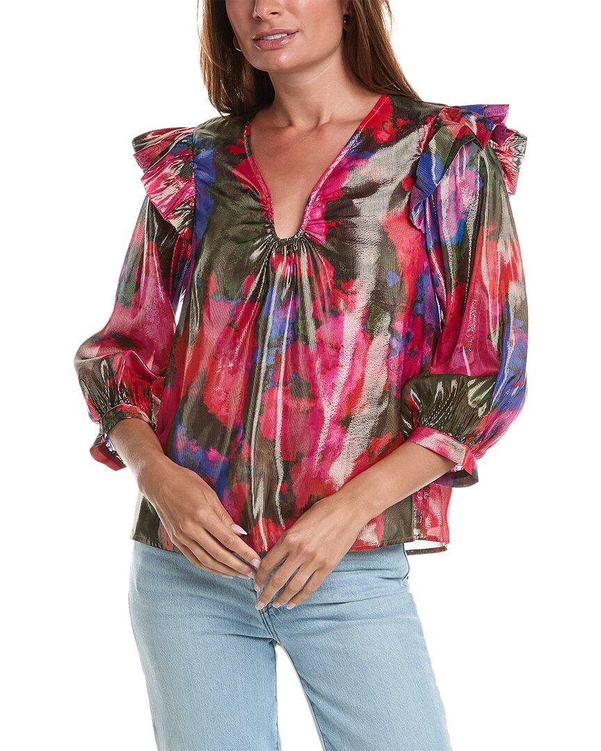 Crosby By Mollie Burch Anya Top In Red