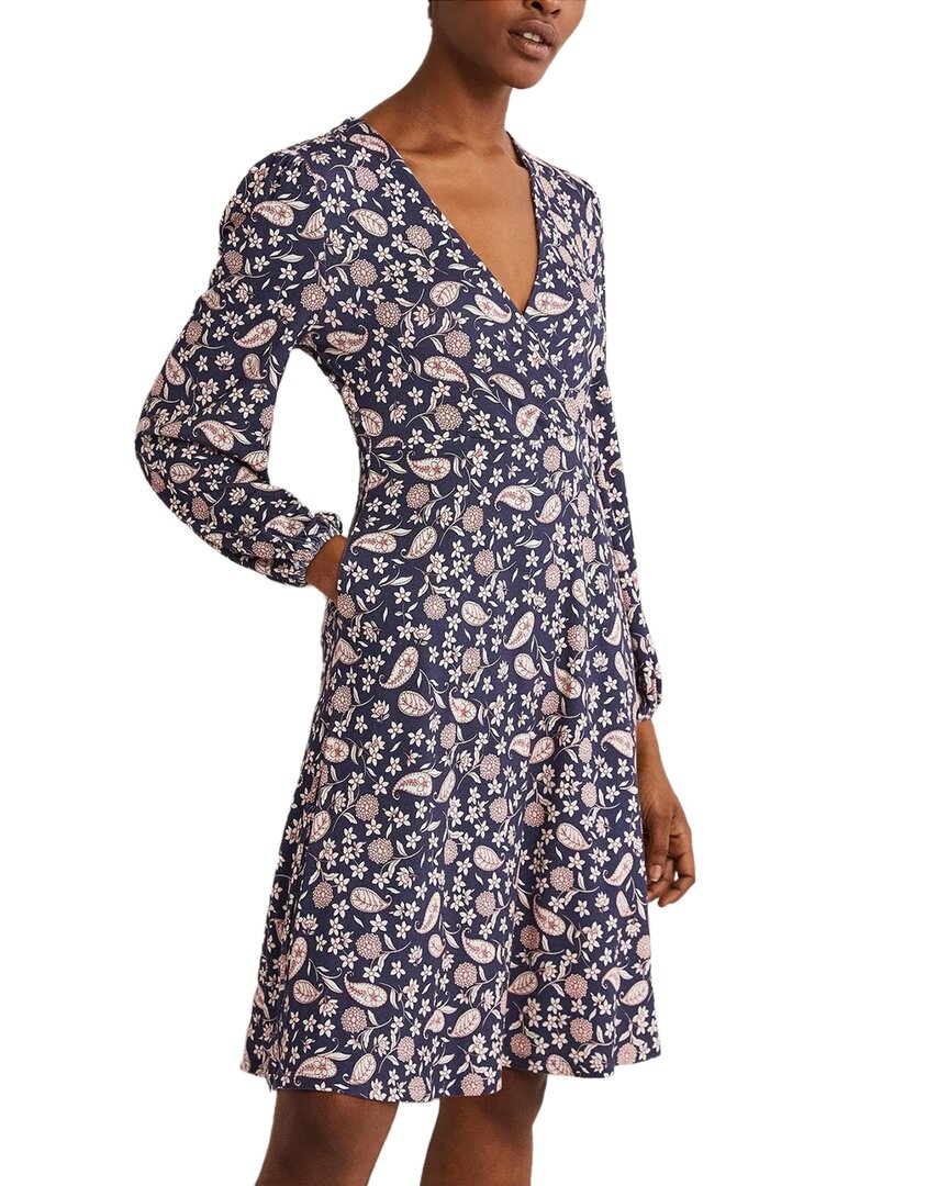 Boden Easy Fixed Wrap Jersey Dress