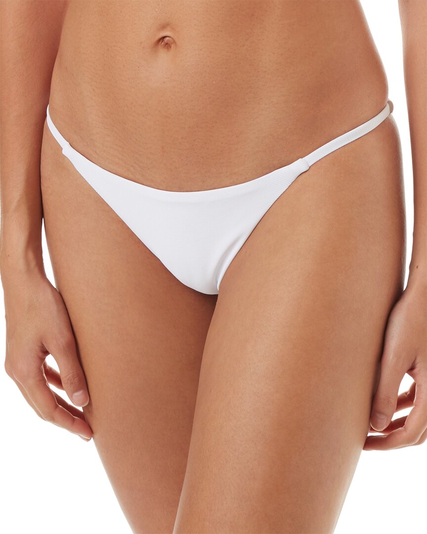Melissa Odabash Ibiza Low-rise Bikini Bottom In Nocolor