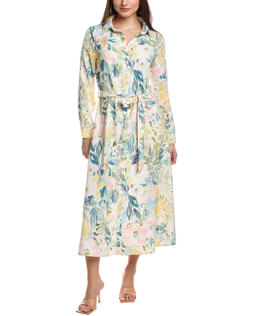 Yal New York Printed Shirtdress