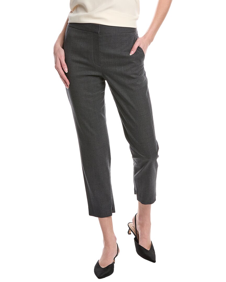 THEORY THEORY FITTED WOOL-BLEND TROUSER