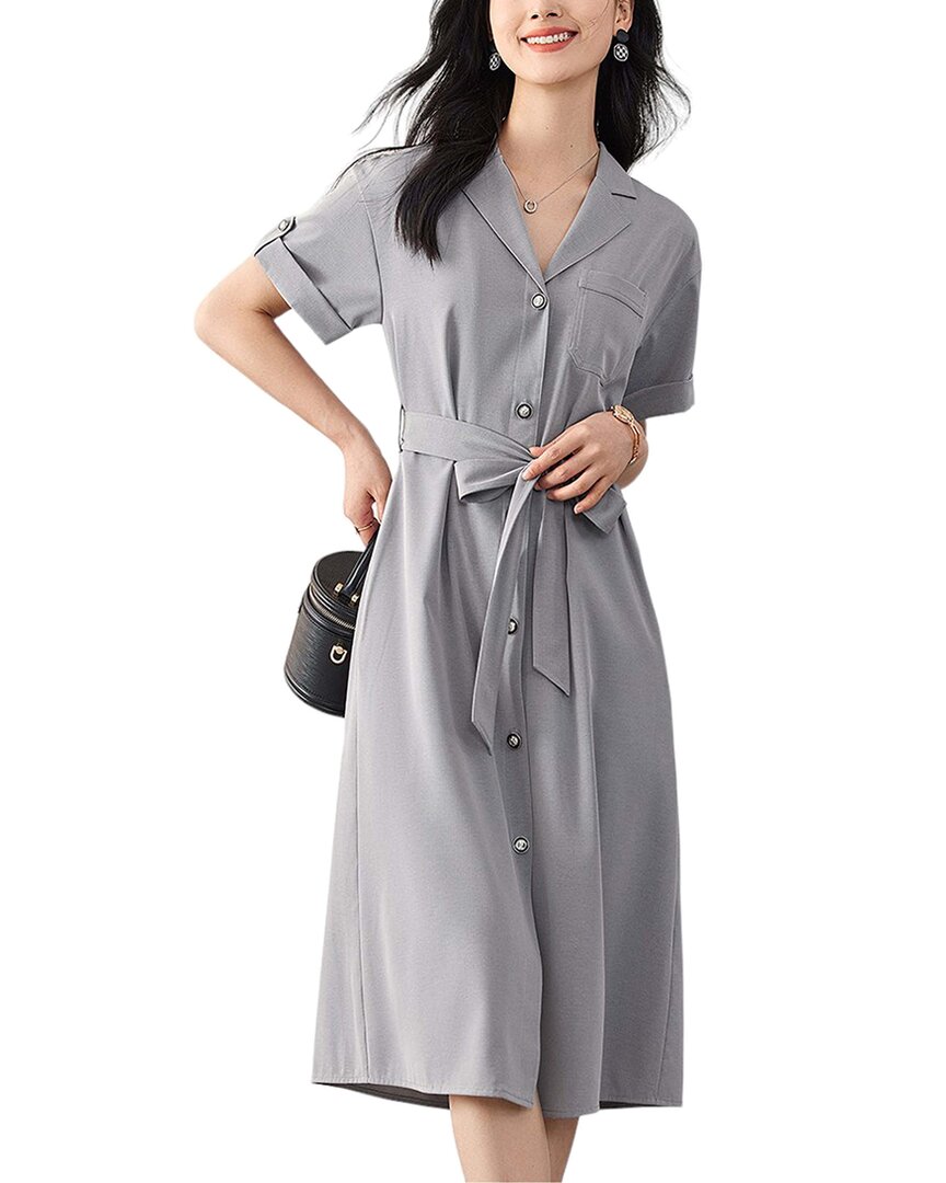 Ounixue Dress In Gray