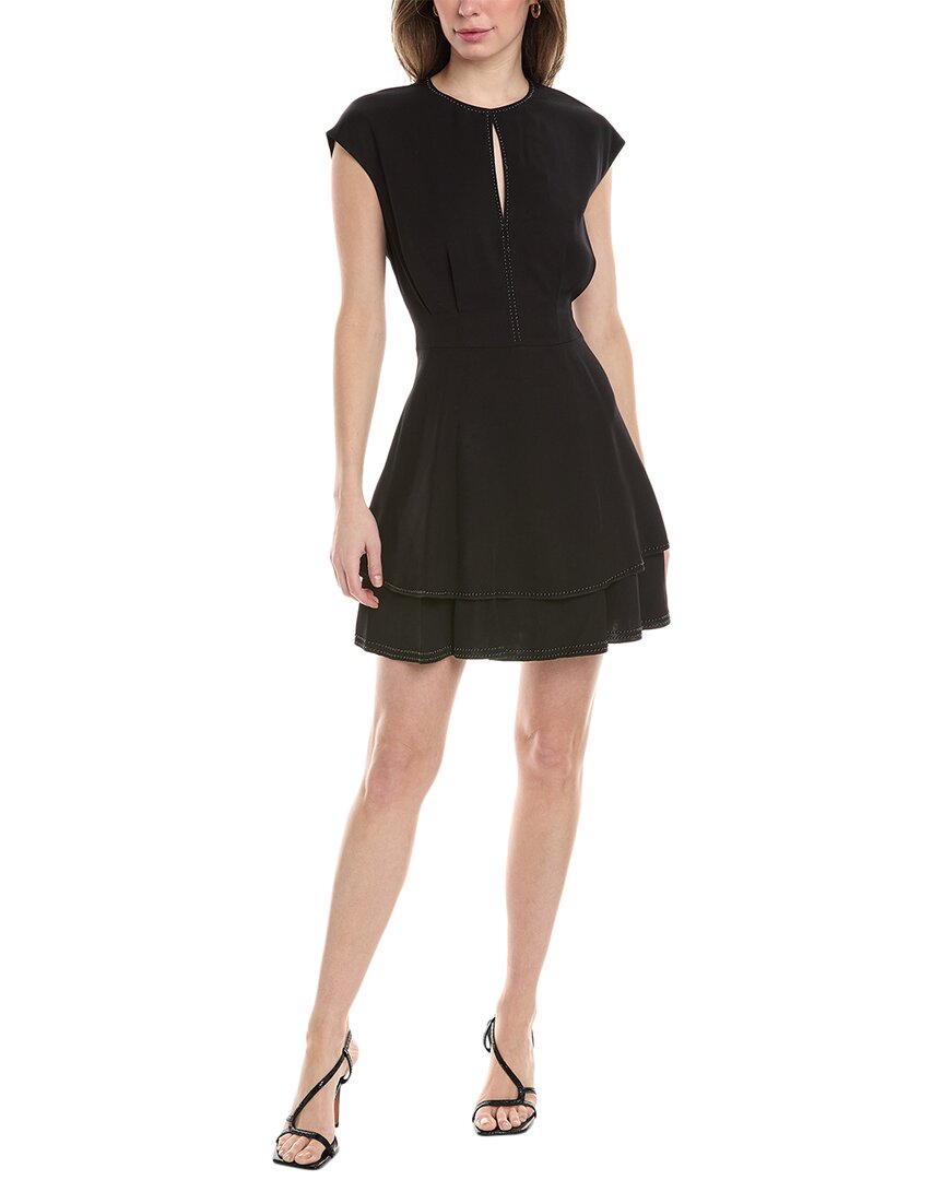 Shop Rebecca Minkoff Gabby Mini Dress In Black