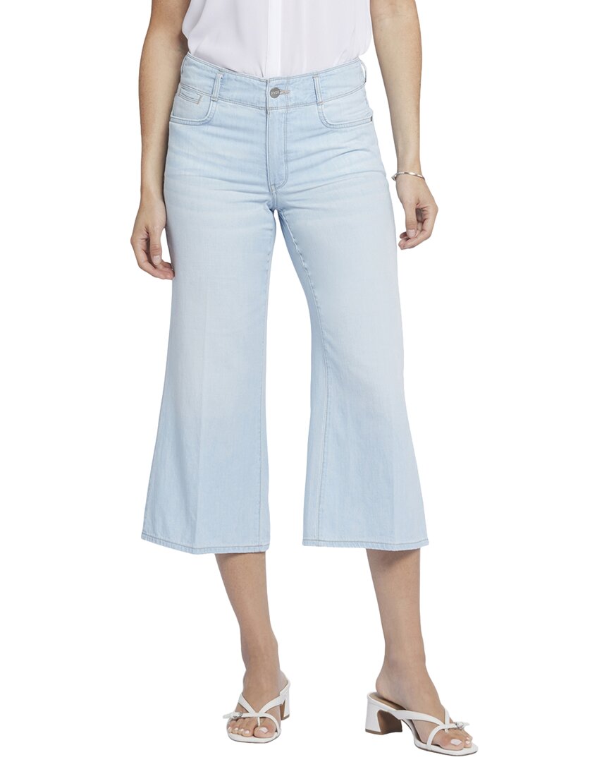 Nydj Mona High Waist Crop Wide Leg Jeans