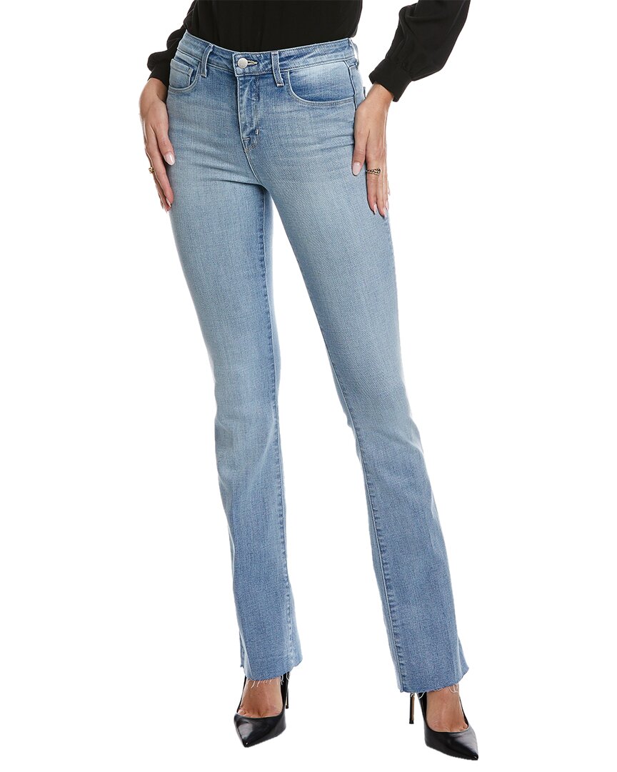 L Agence L'agence Ruth High-rise Summit Straight Jean In Blue