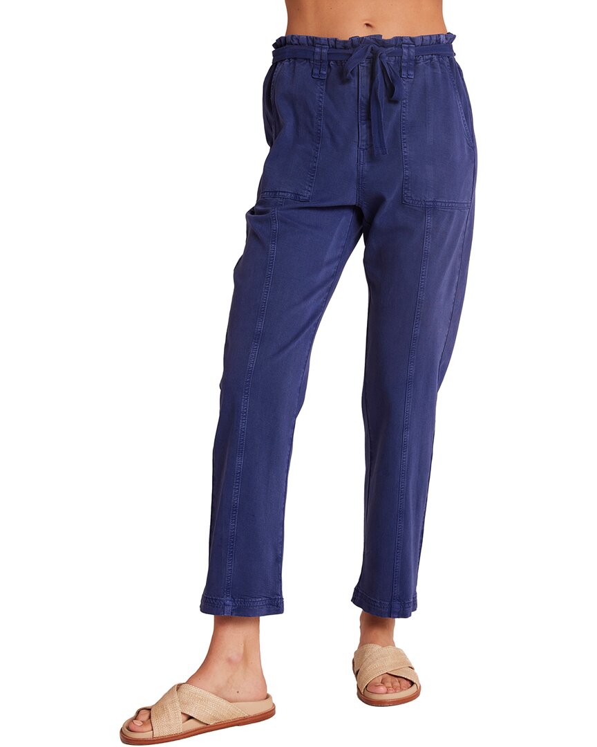 Bella Dahl Evi Ruffle Tie Belt Paperbag Waist Pants