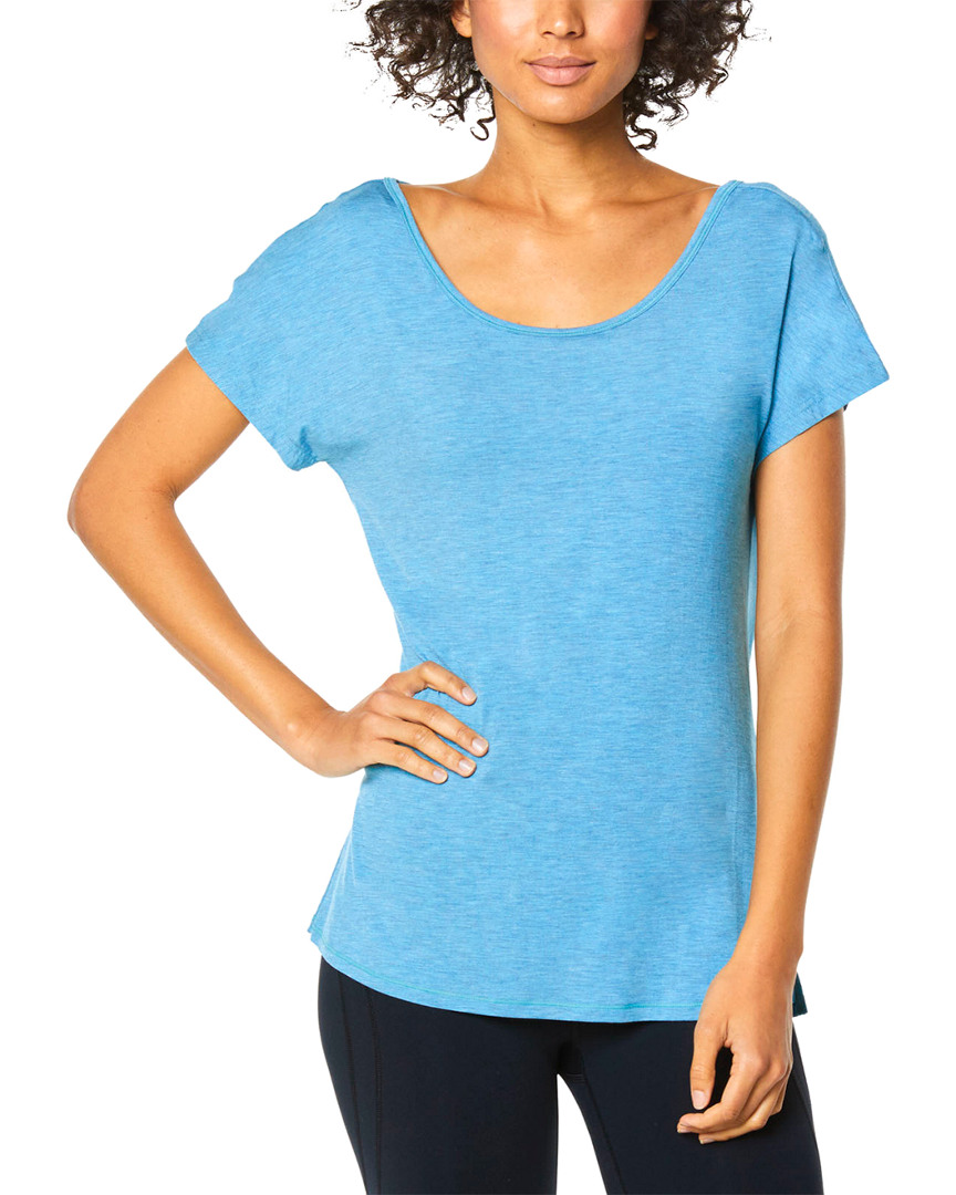 Image of Shape Activewear Short Sleeve Scoop Neck Paia
