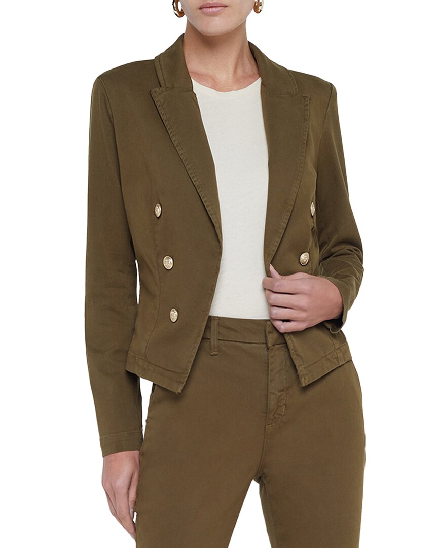 L Agence L'agence Wayne Crop Double Breast Jacket