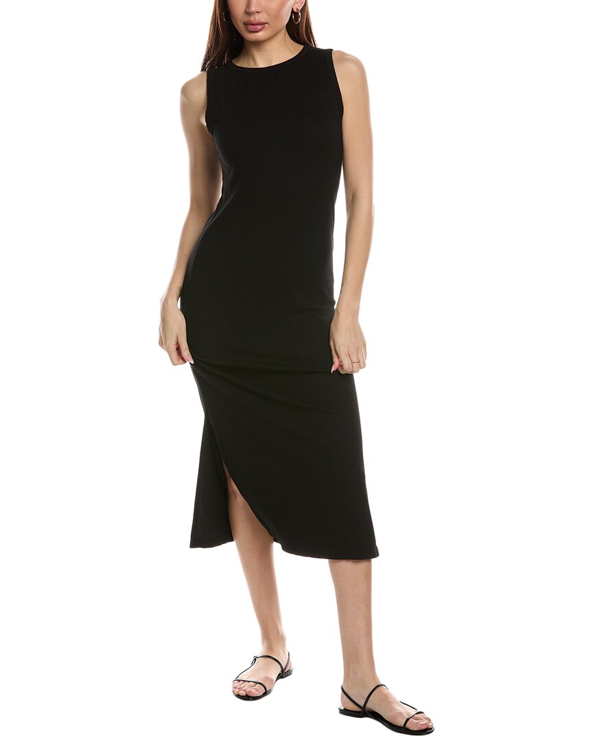 Electric & Rose Donna Sleeveless Midi Dress In Black