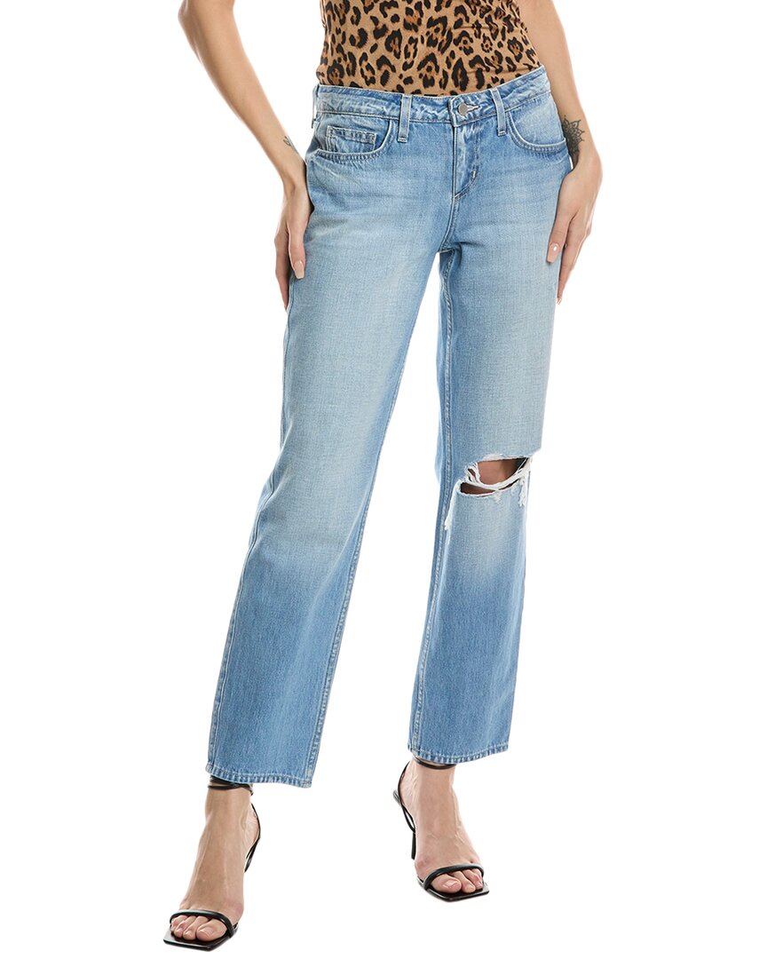 Shop L Agence L'agence Nevia Low-rise Slouch Straight Jean
