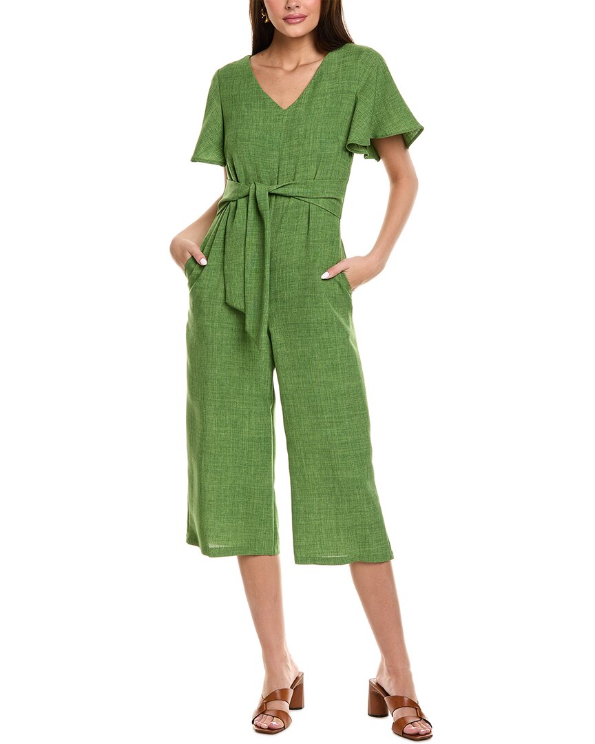 Tahari Asl Jumpsuit In Green