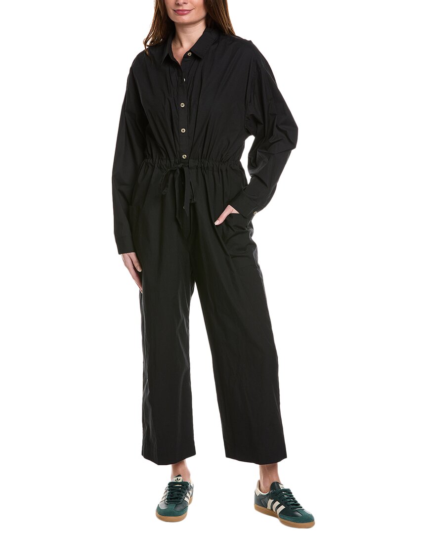 Mother The Jump For Joy Jumpsuit In Black